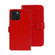 iPhone 15 Pro Max idewei Crazy Horse Texture Leather Phone Case with Holder - Red