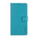 iPhone 15 Pro Max idewei Crazy Horse Texture Leather Phone Case with Holder - Sky Blue