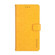 iPhone 15 Pro Max idewei Crazy Horse Texture Leather Phone Case with Holder - Yellow