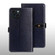 iPhone 15 Pro Max idewei Crocodile Texture Leather Phone Case - Dark Blue