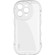 iPhone 15 Pro Max IMAK Wave Bubble Soft Shockproof Phone Case - Transparent