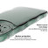 iPhone 15 Pro Max IMAK Wave Bubble Soft Shockproof Phone Case - Transparent Black