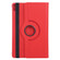 iPad Air 11 2024 360 Degree Rotation Litchi Texture Leather Tablet Case with Holder - Red
