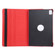 iPad Air 11 2024 360 Degree Rotation Litchi Texture Leather Tablet Case with Holder - Red
