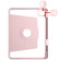 iPad Air 11 2024 Acrylic 360 Degree Rotation Holder Leather Tablet Case - Sand Pink