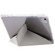 iPad Air 11 2024 Clear Acrylic Deformation Leather Tablet Case - Grey