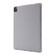 iPad Air 11 2024 Skin Feel Tri-fold Leather Tablet Case with Pen Slot - Grey
