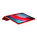 iPad Air 11 2024 Skin Feel Tri-fold Leather Tablet Case with Pen Slot - Red