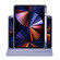 iPad Air 13 2024 Acrylic 360 Degree Rotation Holder Leather Tablet Case - Lavender Purple