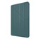 iPad Air 13 2024 TPU Deformation Flip Leather Tablet Case with Holder - Dark Green
