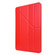iPad Air 13 2024 TPU Deformation Flip Leather Tablet Case with Holder - Red