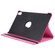 iPad Pro 11 2024 360 Degree Rotation Litchi Texture Leather Tablet Case with Holder - Rose Red