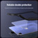 iPad Pro 11 2024 NILLKIN Bumper Pro Multi-angle Folding Style Tablet Leather Case - Black