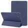 iPad Pro 11 2024 Three-fold Holder Flip Tablet Leather Case - Dark Blue