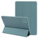 iPad Pro 13 2024 Three-fold Holder Flip Tablet Leather Case - Dark Green