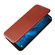 TCL 10 5G UW - US Version Carbon Fiber Texture Horizontal Flip TPU + PC + PU Leather Case with Card Slot - Brown