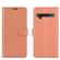TCL 10 Pro Litchi Texture Horizontal Flip Protective Case with Holder & Card Slots & Wallet - Brown
