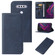 TCL 10 SE Magnetic Closure Leather Phone Case - Blue TCL 10 SE Magnetic Closure Leather Phone Case - Blue