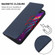TCL 10 SE Magnetic Closure Leather Phone Case - Blue TCL 10 SE Magnetic Closure Leather Phone Case - Blue