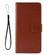 TCL 20 5G / TCL 20S Crazy Horse Texture Horizontal Flip Leather Case with Holder & Card Slots & Lanyard - Brown
