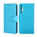 TCL 20 Pro 5G Crystal Texture Leather Phone Case - Light Blue