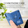 TCL 20 Pro 5G Denim Horizontal Flip Leather Case with Holder & Card Slot & Wallet - Dark Blue
