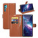 TCL 20 Pro 5G Litchi Texture Horizontal Flip Protective Case with Holder & Card Slots & Wallet - Brown