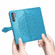 TCL 20 Pro 5G Mandala Flower Embossed Horizontal Flip Leather Case with Bracket / Card Slot / Wallet / Lanyard - Blue
