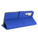 TCL 20 Pro 5G Solid Color Skin Feel Magnetic Buckle Horizontal Flip Calf Texture PU Leather Case with Holder & Card Slots & Wallet - Blue
