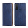 TCL 20 R 5G / Bremen / 20 AX 5G Gloss Oil Solid Color Magnetic Leather Phone Case - Blue