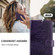 TCL 20 R 5G Embossed Butterfly Leather Phone Case - Dark Purple