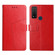 TCL 20 R 5G Y Stitching Horizontal Flip Leather Phone Case - Red