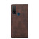 TCL 20 R 5G/Bremen/20AX 5G Skin Feel Magnetic Horizontal Flip Leather Phone Case - Dark Brown