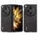 OPPO Find N3 / OnePlus Open ABEEL Two-color Calf Texture PU Phone Case - Black