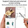 OPPO Find N3 / OnePlus Open GKK Ultra-thin Full Coverage Phone Flip Case with Pen - Black