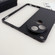 OPPO Find N3 / OnePlus Open Morandi Solid Color Leather Texture Phone Case - Black