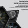 OPPO Find N3/OnePlus Open NILLKIN Frosted Prop PC + TPU Phone Case - Black