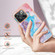OnePlus 10T 5G / Ace Pro Electroplating IMD TPU Phone Case - Blue Marble
