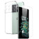 OnePlus 10T 5G NORTHJO Transparent TPU Phone Case with Tempered Glass Film - Transparent