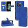 OnePlus 10T 5G Skin Feel Magnetic Flip Leather Phone Case - Blue OnePlus 10T 5G Skin Feel Magnetic Flip Leather Phone Case - Blue