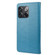 OnePlus 10T Butterfly Flower Pattern Flip Leather Phone Case - Blue