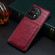 OnePlus 11 5G Denior Imitation Crocodile Leather Back Phone Case with Holder - Rose Red