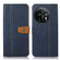 OnePlus 11 5G Stitching Thread Calf Texture Leather Phone Case - Blue