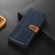 OnePlus 11 5G Stitching Thread Calf Texture Leather Phone Case - Blue