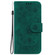 OnePlus 11 Butterfly Rose Embossed Leather Phone Case - Green