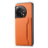 OnePlus 11 Calf Texture Card Bag Design Full Coverage Phone Case - Orange