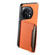 OnePlus 11 Calf Texture Card Bag Design Full Coverage Phone Case - Orange