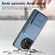 OnePlus 11 Carbon Fiber Card Bag Fold Stand Phone Case - Blue