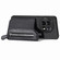 OnePlus 11 Carbon Fiber Horizontal Flip Zipper Wallet Phone Case - Black