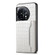 OnePlus 11 Crocodile Texture Card Bag Design Full Coverage Phone Case - White